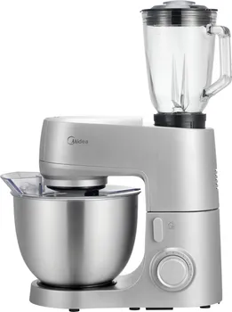 MIDEA MJ-KM1201W KUHINJSKI ROBOT │ SNAGA: 1000 W │ KAPACITET POSUDE: 6.5 L │ PODEŠAVANJE BRZINE │ MATERIJAL POSUDE: NERĐAJUĆI ČELIK (3 / 5)