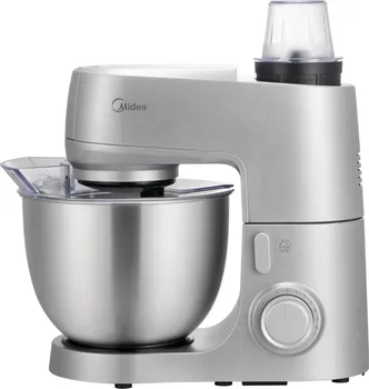 MIDEA MJ-KM1201W KUHINJSKI ROBOT │ SNAGA: 1000 W │ KAPACITET POSUDE: 6.5 L │ PODEŠAVANJE BRZINE │ MATERIJAL POSUDE: NERĐAJUĆI ČELIK (5 / 5)