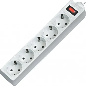 PRODUZNI KABAL ES, 5 OUTLETS, 1.8M WHITE (1 / 1)