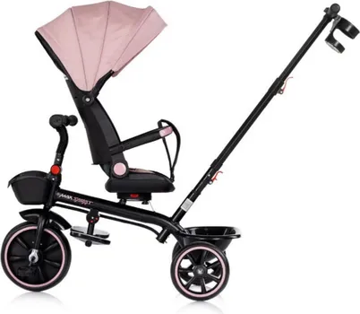 CHIPOLINO TRICIKL MAX SPORT POWDER PINK TRKMS02605PP (1 / 5)