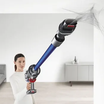 DYSON V11 ADVANCED ŠTAPNI USISAVAČ (479333) │ TEHNOLOGIJA CIKLONA: 14 KONCENTRIČNIH │ SNAGA USISAVANJA: 200 AW │ VOLUMEN POSUDE: 0.76 L │ VRIJEME RADA BATERIJE: 60 MIN │ VRIJEME PUNJENJA: 4,5 SATI │ DIMENZIJE: 261 X 250 X 1286 MM │ TEŽINA: 2 KG