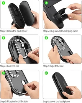 APPLE SWISSTEN WIRELESS CHARGER 3IN1 (22055609) │ SNAGA PUNJENJA: 5 W / 7.5 W / 10 W / 15 W │ IZLAZ ZA SLUŠALICE: 5 W │ USB IZLAZ (IWATCH): 5 V, 1 A │ DIMENZIJE: 188 X 113 X 96.3 MM │ TEŽINA: 320 G │ MATERIJAL: PC + ABS │ KOMPATIBILNOST: IPHONE, WATCH, GALAXY WATCH, AIRPODS, GALAXY BUDS (6 / 7)