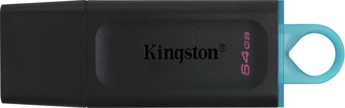KINGSTON USB DISK DATATRAVELER EXODIA 64GB USB 3.2 HIGH SPEED, BLACK (1 / 1)