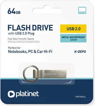 USB FLASH MEMORIJA 16GB, PLATINET (2 / 2)