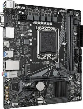 GIGABYTE INTEL H610M S2H V3 DDR4, REV 1.0, 2*DDR4 3200MHZ, PCIE 3.0 X4 M.2, DP*2/HDMI/VGA, LGA 1700 (5 / 5)