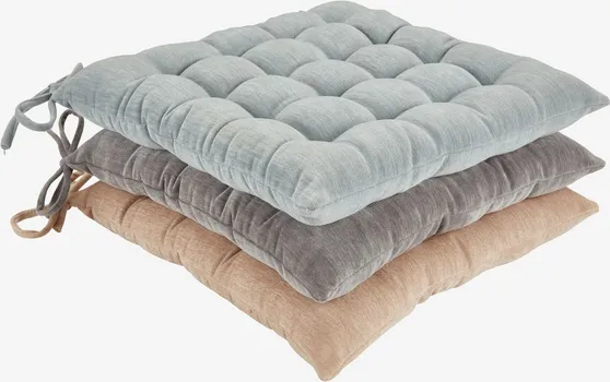 JYSK JASTUK ZA STOLICE GULLRISP 40X40X5 CM SIVA (4 / 4)