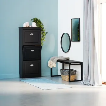JYSK OGLEDALO MARSTAL Ø50 CM CRNA (2 / 13)