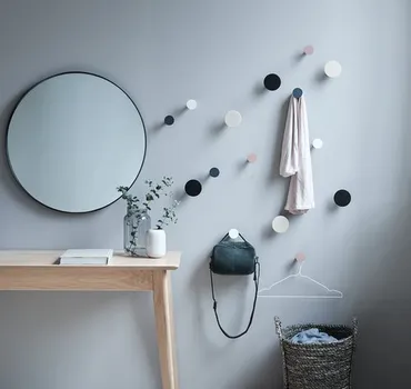 JYSK OGLEDALO MARSTAL Ø70 CM CRNA (2 / 5)