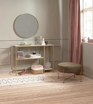 JYSK OGLEDALO MARSTAL Ø70 CM ZLATNA (3 / 10)