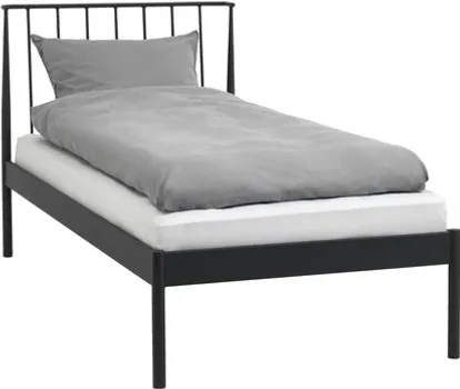 JYSK RAM KREVETA ABILDRO 90X200 CM CRNA (1 / 3)