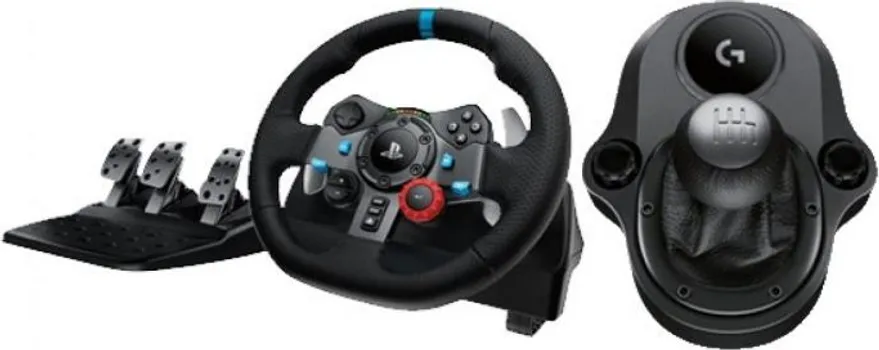 LOGITECH G26 RACING WHEEL + G DRIVING FORCE SHIFTER (PC/PS3/PS4/PS5) (