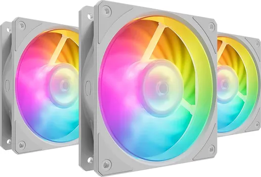 COOLER MASTER MOBIUS 120P ARGB WHITE 3-PACK KIT VENTILATOR (MFZ-M2DW-243P2-R1) (2 / 4)