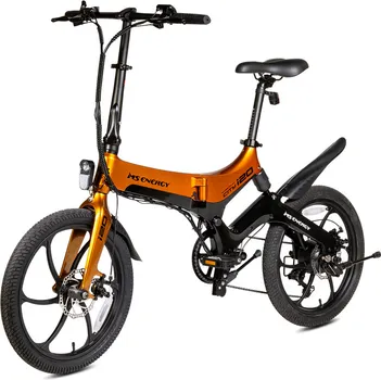 MS ENERGY EBIKE STREETFLEX I20 ORANGE BLACK [250W / 50km] (5 / 10)