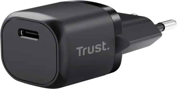TRUST MAXO ULTRA-SMALL 20W USB-C PD CHARGER BLACK (4 / 4)