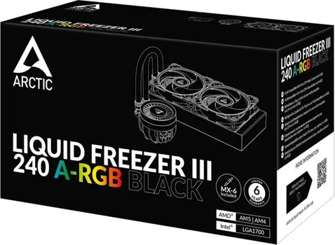 ARCTIC COOLING LIQUID FREEZER III 240 A-RGB (BLACK) (1 / 1)
