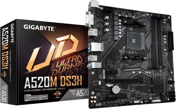 GIGABYTE A520M DS3H REV. 1.0 (1 / 1)