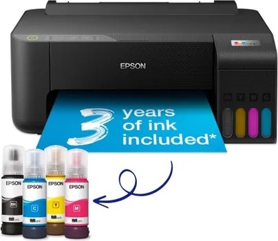 EPSON C11CJ70402 ECOTANK L1230 COLOR A4 PRINTER, (NASLJEDNIK MODELA L1210), CONSUMER ULTRA-LOW RUNNING COST, PRINT 33/15PPM 5760X1440DPI (2 / 2)