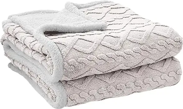 CUNGU CEBE BERBER FLEECE SHERPA 180X200 BIJELO 232 (1 / 1)