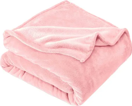 CUNGU ĆEBE FLANNEL PINK 140X180CM (1 / 1)