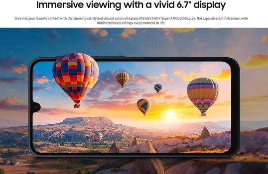 SAMSUNG GALAXY A165 A16 8GB / 256GB (21 / 35)