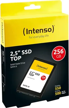 INTENSO TOP 256GB / SSD 2.5 / SATA III UP TO 520MB/S READ / 500MB/S WRITE (1 / 3)