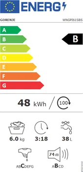 GORENJE WNGPI61SBS [6.0KG / 1000 RPM] (17 / 17)