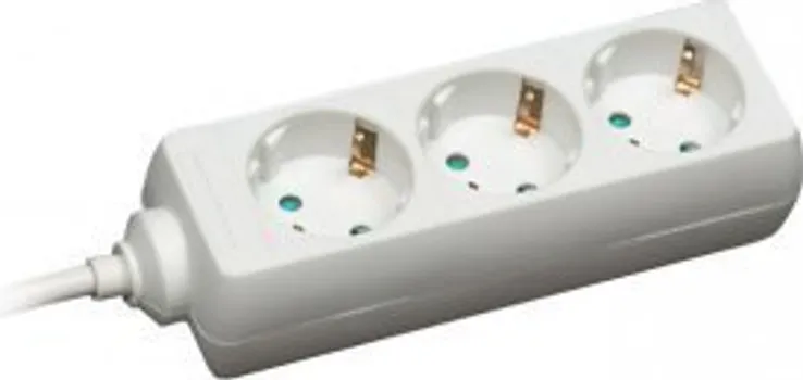 ELSTROM TROSTRUKA PRENOSIVA UTICNICA SA PREKIDACEM 16A250V 3500W PP/J 3X1.50 L=1.5M (1 / 1)