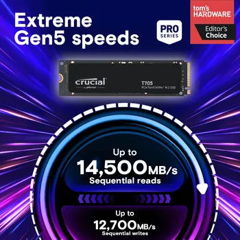 CRUCIAL T705 2TB / SSD M.2 NVME PCIE GEN5 CT2000T705SSD3 (2 / 7)