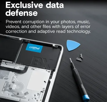 CRUCIAL BX500 240GB / SSD 2.5 / SATA III CT240BX500SSD1 (4 / 4)