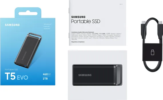 SAMSUNG T5 EVO 2TB / SSD PORTABLE MU-PH2T0S/EU (8 / 12)