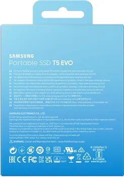 SAMSUNG T5 EVO 2TB / SSD PORTABLE MU-PH2T0S/EU (12 / 12)