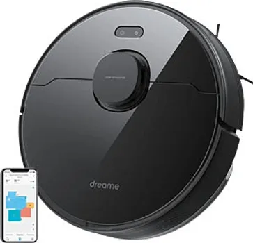 DREAME D9 MAX ROBOT USISVAČ │ DIMENZIJE: 425 × 380 × 250 MM │ POVEZIVANJE: WI-FI IEEE 802.11B/G/N 2.4 GHZ │ ULAZ: 100-240 V 50/60 HZ 0.5A │ SNAGA: 40 W │ BATERIJA: 5.200 MAH │ REZERVOAR ZA PRAŠINU: 570 ML │ REZERVOAR ZA VODU: 270 ML