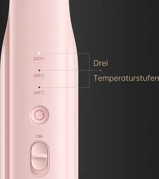 DREAME GLAMOUR BEŽIČNA PEGLA ZA KOSU │ BEŽIČNI DIZAJN ZA SLOBODNO KRETANJE BEZ KABLA │ BRZO ZAGRIJAVANJE: 200°C ZA 30 SEKUNDI │ 5 PODEŠAVANJA TEMPERATURE ZA RAZLIČITE TIPOVE KOSE │ NEGATIVNI IONI: SPRJEČAVAJU ELEKTRICITET I DAJU SJAJ │ KERAMIČKE PLOČE: GLATKE I SIGURNE ZA KOSU │ VELIKA POVRŠINA PLOČE: BRZO I LAKO PEGLANJE │ AUTOMATSKO ISKLJUČIVANJE NAKON 30 MIN (3 / 7)