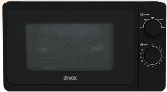 VOX MWH-M32B MIKROVALNA PEĆNICA, 700W, CRNA (2 / 2)