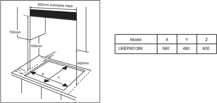 KONČAR UGRADBENA PLOČA UKEP6013IM TTCP00 (2 / 2)