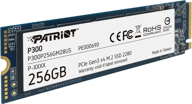 PATRIOT P300 256GB / SSD M.2 NVME P300P256GM28US