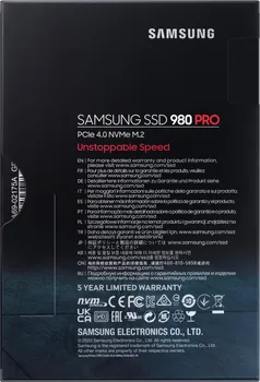 SAMSUNG 980 PRO 250GB / SSD M.2 NVME (13 / 13)