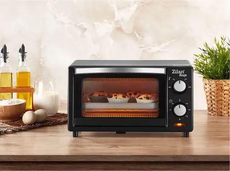 ZILAN / FLORIA MINI PEĆNICA, ZAPREMINA 9 L, 800 W, CRNA - ZLN4328 (6 / 6)