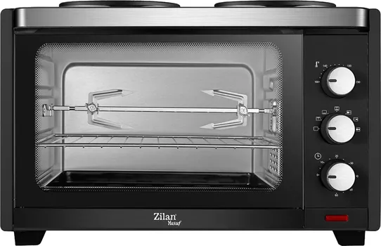 ZILAN / FLORIA MINI PEĆNICA SA GRILOM + VENTILATOR, 28 L, 3200 W, CRNA - ZLN0997 (1 / 8)