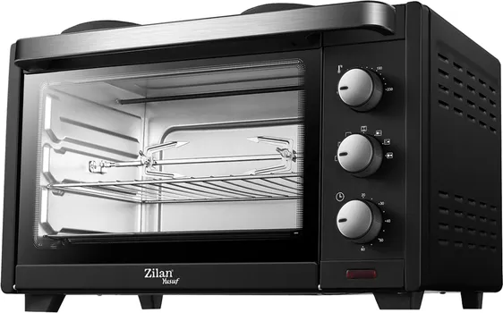 ZILAN / FLORIA MINI PEĆNICA SA GRILOM + VENTILATOR, 28 L, 3200 W, CRNA - ZLN0997 (2 / 8)