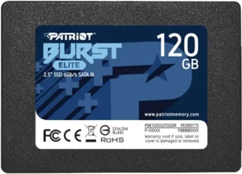 PATRIOT BURST ELITE 120GB / SSD 2.5 / SATA III PBE120GS25SSDR (1 / 5)