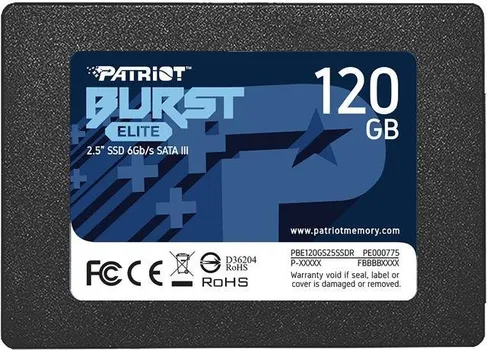 PATRIOT BURST ELITE 120GB / SSD 2.5 / SATA III PBE120GS25SSDR (2 / 5)