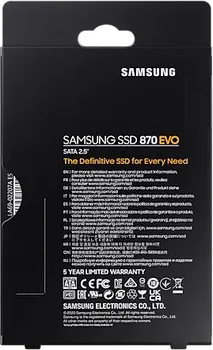SAMSUNG 870 EVO 250GB / SSD 2.5 / SATA III (13 / 13)