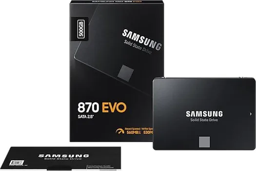 SAMSUNG 870 EVO 500GB / SSD 2.5 / SATA III MZ-77E500B (18 / 18)