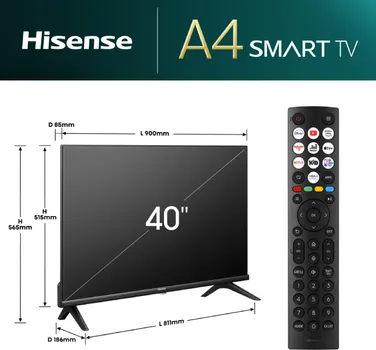 HISENSE 40A4N [40 / FHD / SMART] (21 / 32)