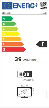HISENSE 40A4N [40 / FHD / SMART] (25 / 32)