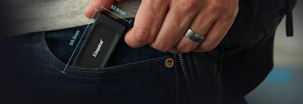 KINGSTON XS1000 1TB / SSD PORTABLE SXS1000/1000G (3 / 14)