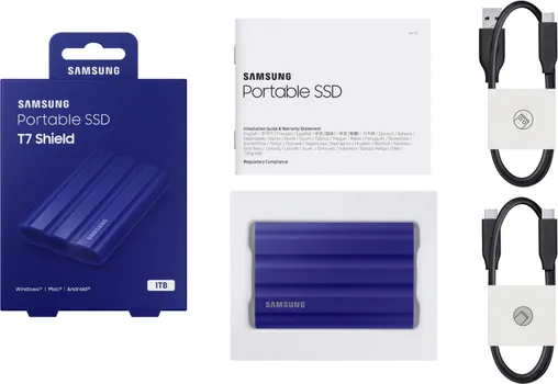 SAMSUNG T7 SHIELD 1TB / SSD PORTABLE (32 / 32)