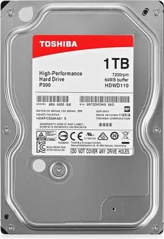TOSHIBA P300 1TB / HDD 3.5 / SATA 6GB/S / 7200 RPM / 64MB CACHE HDWD110UZSVA (2 / 8)