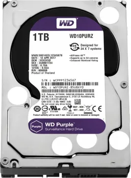 WESTERN DIGITAL PURPLE SURVEILLANCE 1TB / HDD 3.5 SATA III 64MB WD10PURZ (4 / 6)